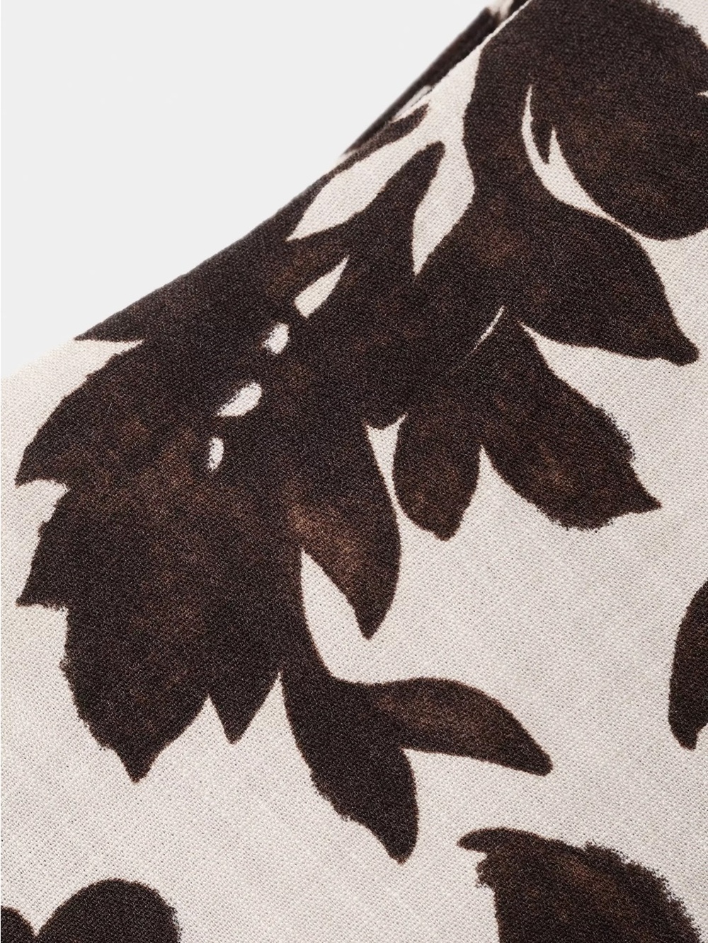 NWT (size M) MANGO ASYMMETRICAL FLORAL-PRINT DRESS - Picture 6 of 8